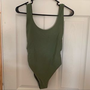 Aerie Swim Cheeky One Piece Bathing Suit